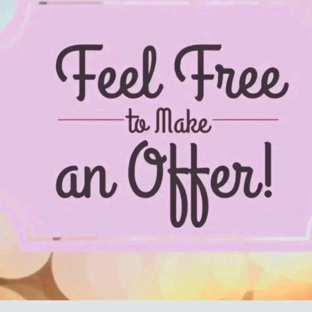 I welcome offers!